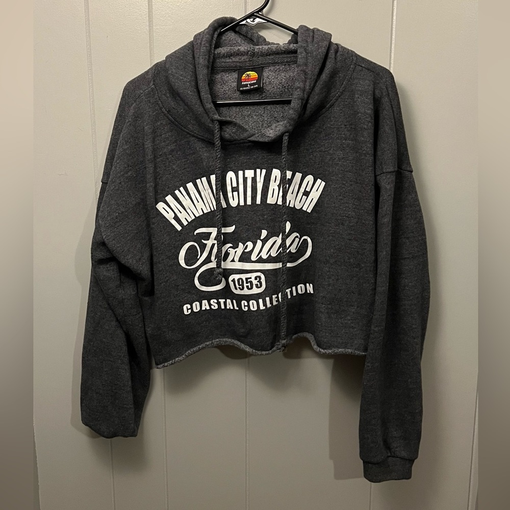 Panama City Beach cropped sweatshirt